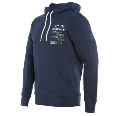 Dainese PADDOCK HOODIE pánská mikina modrá vel.S